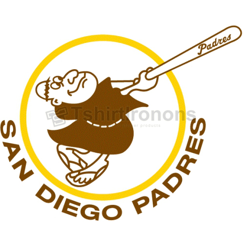 San Diego Padres T-shirts Iron On Transfers N1858 - Click Image to Close